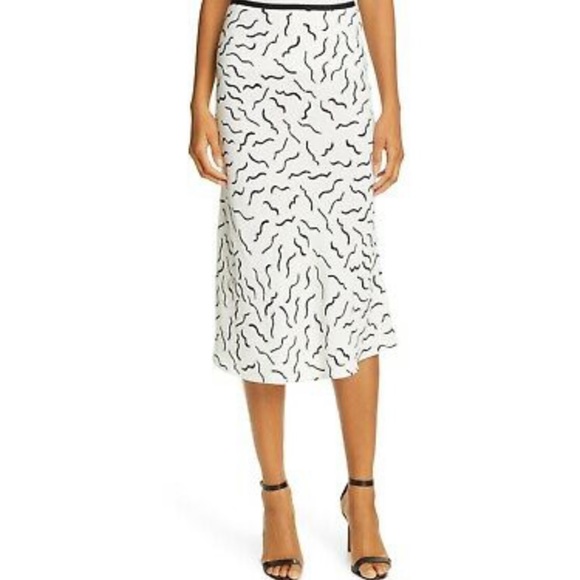 Diane Von Furstenberg Dresses & Skirts - DVF Abstract Print Midi Skirt - NWT
